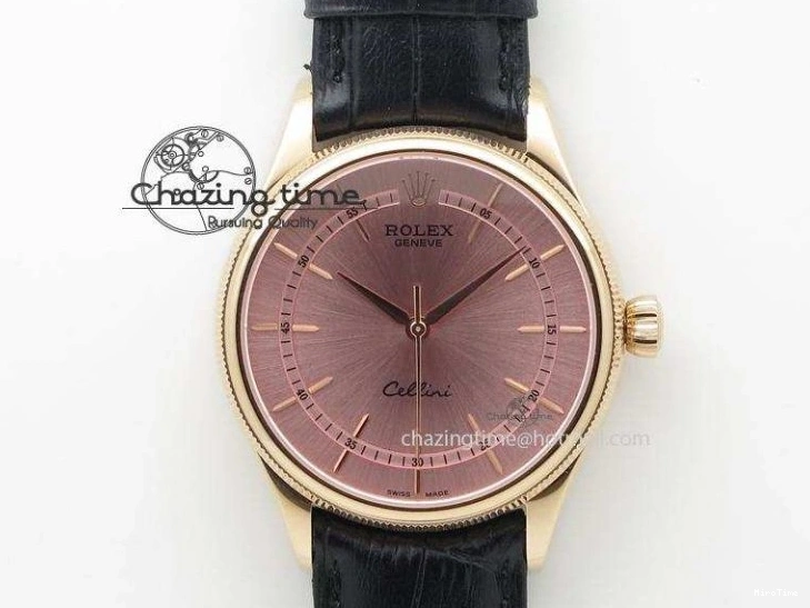 MiroTime 0121 WaterResistant Day Date 36 YG RAF 1:1 Best Edition Brown Oman Dial Diamonds Bezel on YG Bracelet A 1518